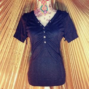 American Rag Heather Grey hooded top